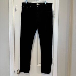 Robert Geller Black Type 1 Jeans Men’s 34x30 Straight Leg Cotton Stretch Classic